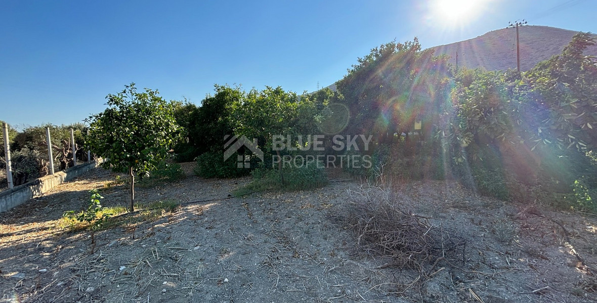 RESIDENTIAL FIELD FOR SALE IN GERMASOGIA LIMASSOL