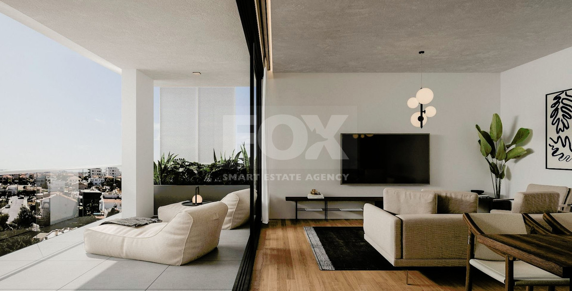 Top floor two bedroom apartment for sale in Agios Athanasios, Limassol