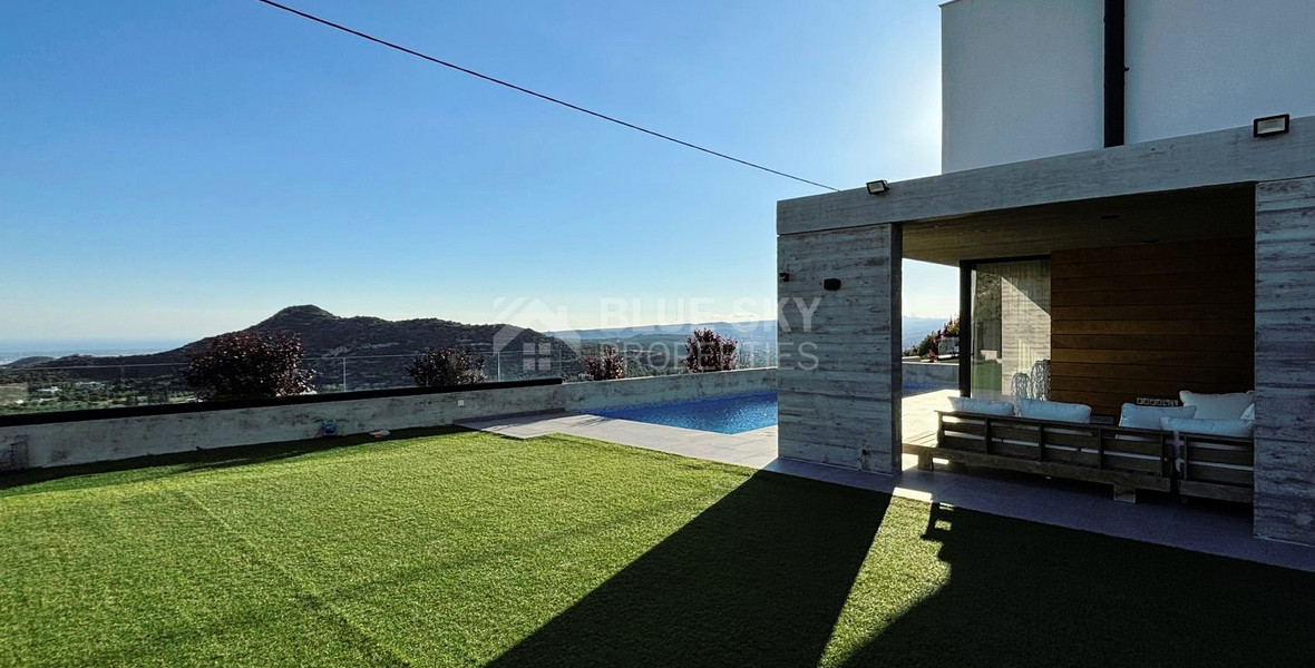 Luxurious 4-Bedroom Villa in Fasoula, Limassol: with Stunning Views