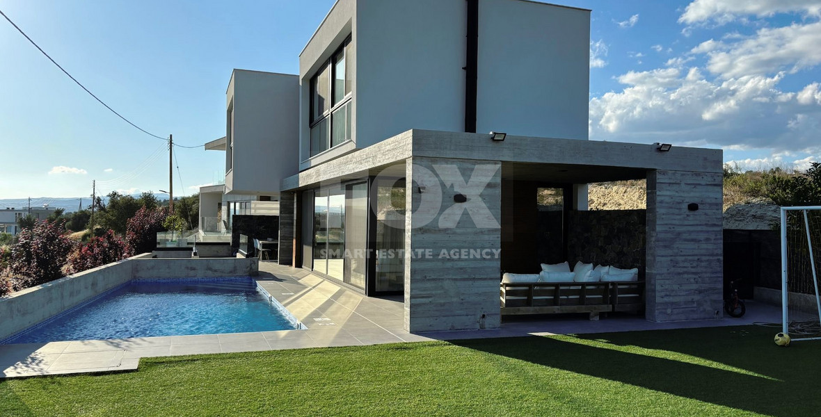 Luxurious 4-Bedroom Villa in Fasoula, Limassol: with Stunning Views