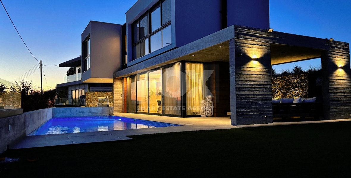 Luxurious 4-Bedroom Villa in Fasoula, Limassol: with Stunning Views