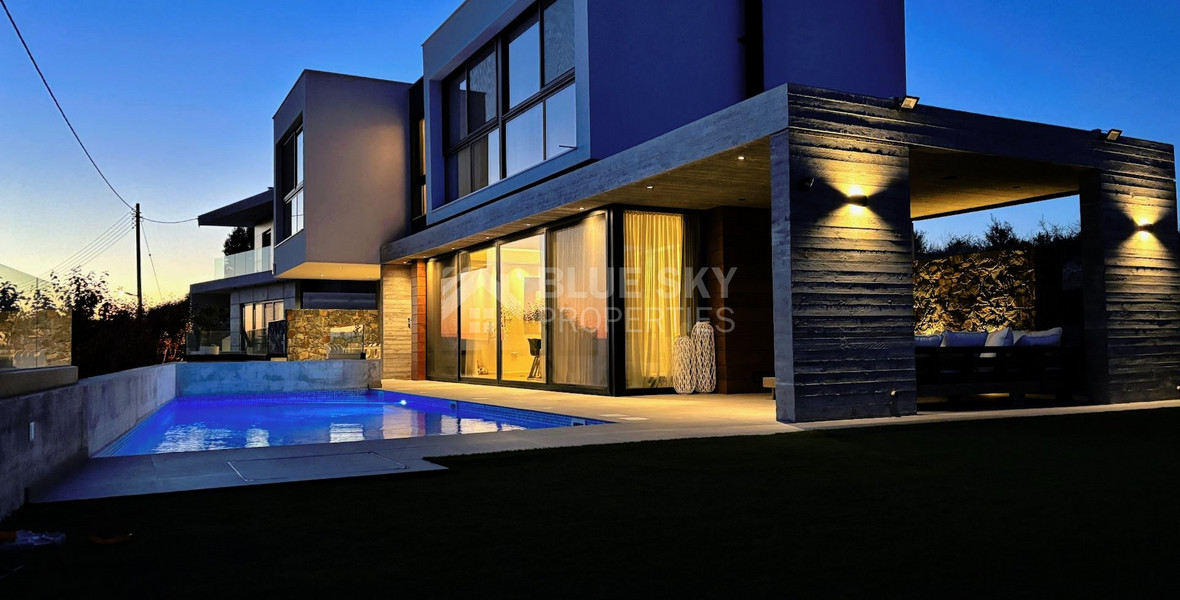 Luxurious 4-Bedroom Villa in Fasoula, Limassol: with Stunning Views