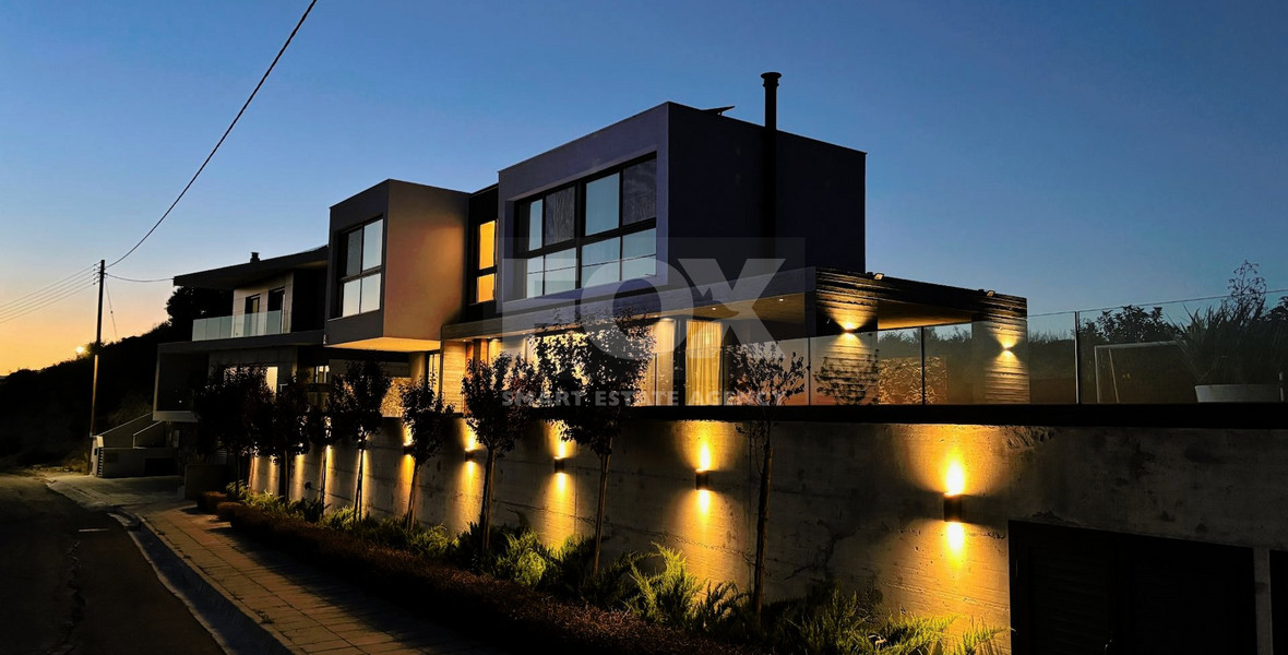 Luxurious 4-Bedroom Villa in Fasoula, Limassol: with Stunning Views