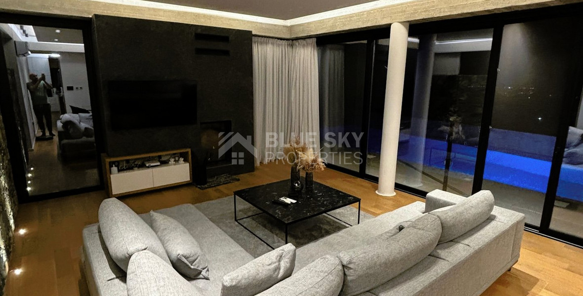 Luxurious 4-Bedroom Villa in Fasoula, Limassol: with Stunning Views