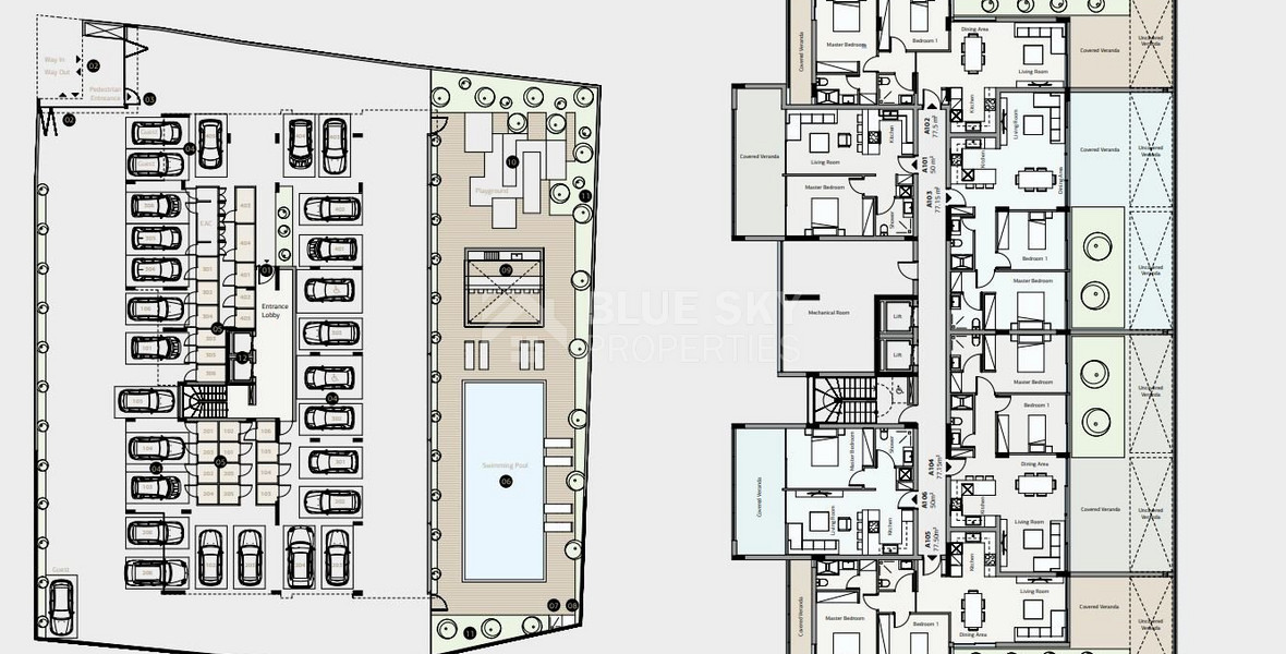 Modern Design-Under Construction One Bedroom Apartment On A Gated Complex With Swimming Pool And Kids Playground