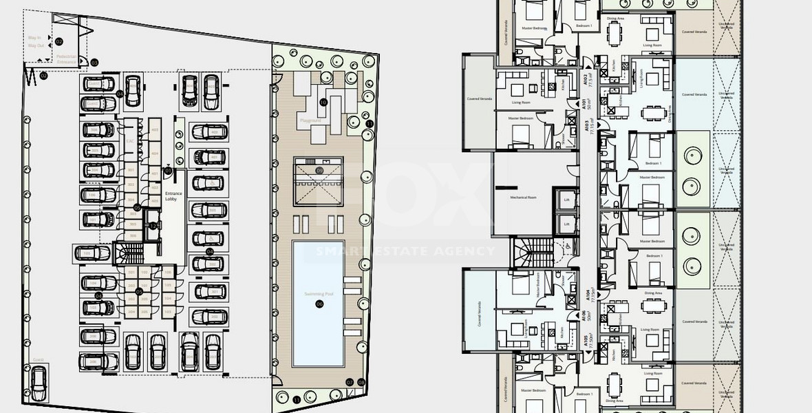 Modern Design-Under Construction One Bedroom Apartment On A Gated Complex With Swimming Pool And Kids Playground