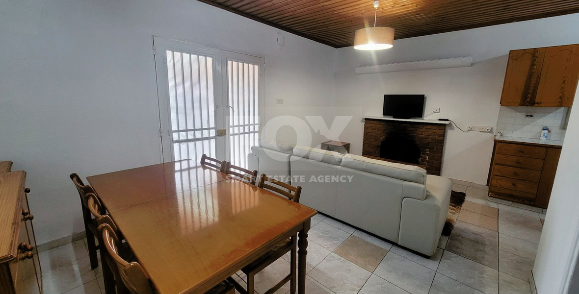 Furnished Ground Floor Two Bedroom Detached House In Zakaki, Limassol