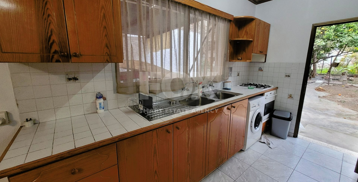 Furnished Ground Floor Two Bedroom Detached House In Zakaki, Limassol