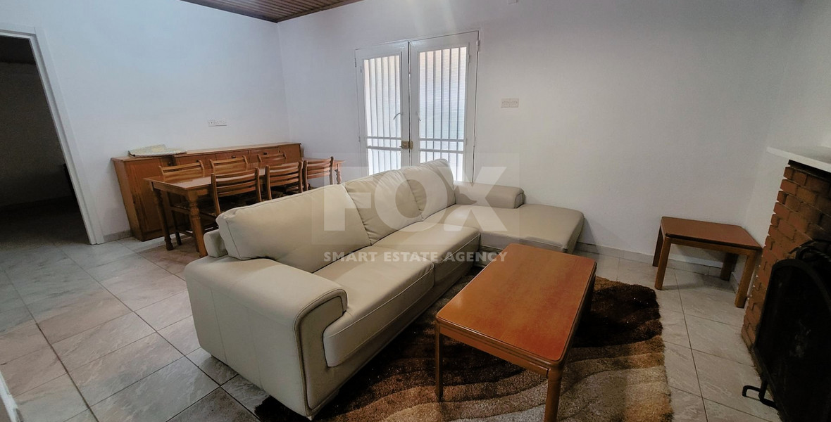 Furnished Ground Floor Two Bedroom Detached House In Zakaki, Limassol