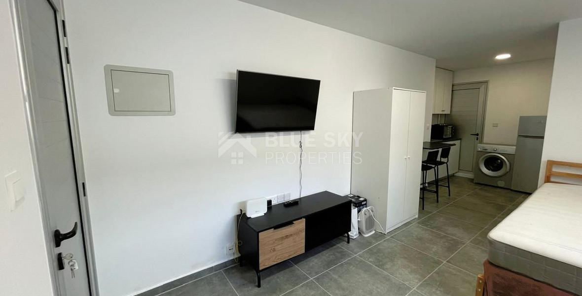 Studio apartment for rent in the city center of Limassol