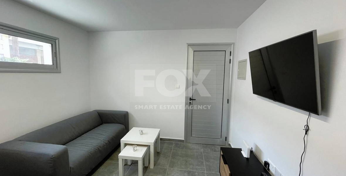 Studio apartment for rent in the city center of Limassol