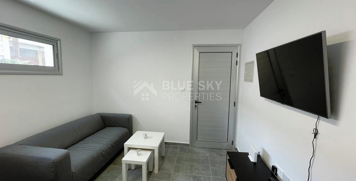 Studio apartment for rent in the city center of Limassol