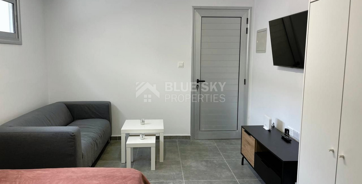 Studio apartment for rent in the city center of Limassol