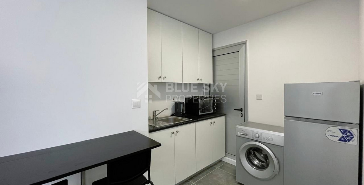 Studio apartment for rent in the city center of Limassol