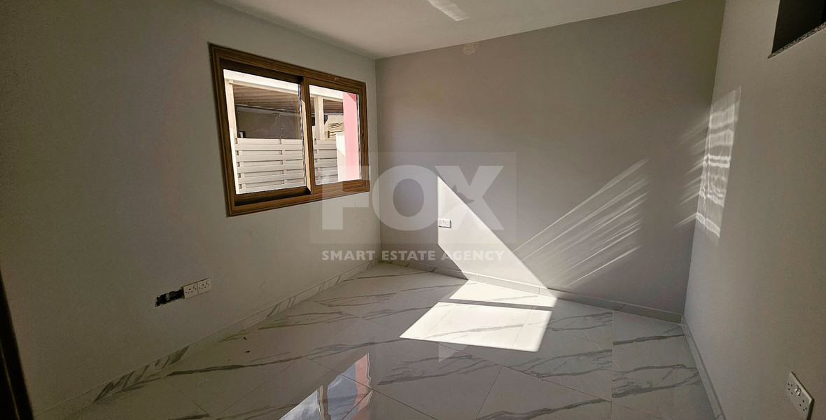 Unfurnished Small Two Bedroom Apartment With Electric Appliances In Kato Polemidia