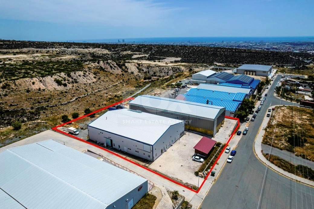 Two leasehold industrial warehouses in Ypsonas, Limassol