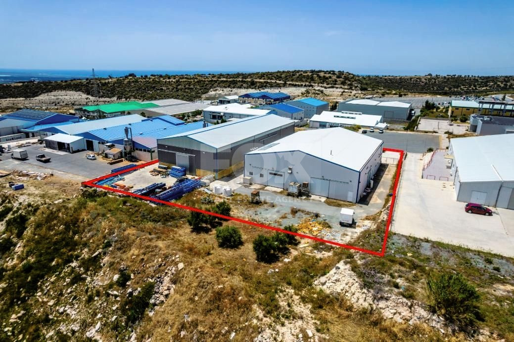 Two leasehold industrial warehouses in Ypsonas, Limassol