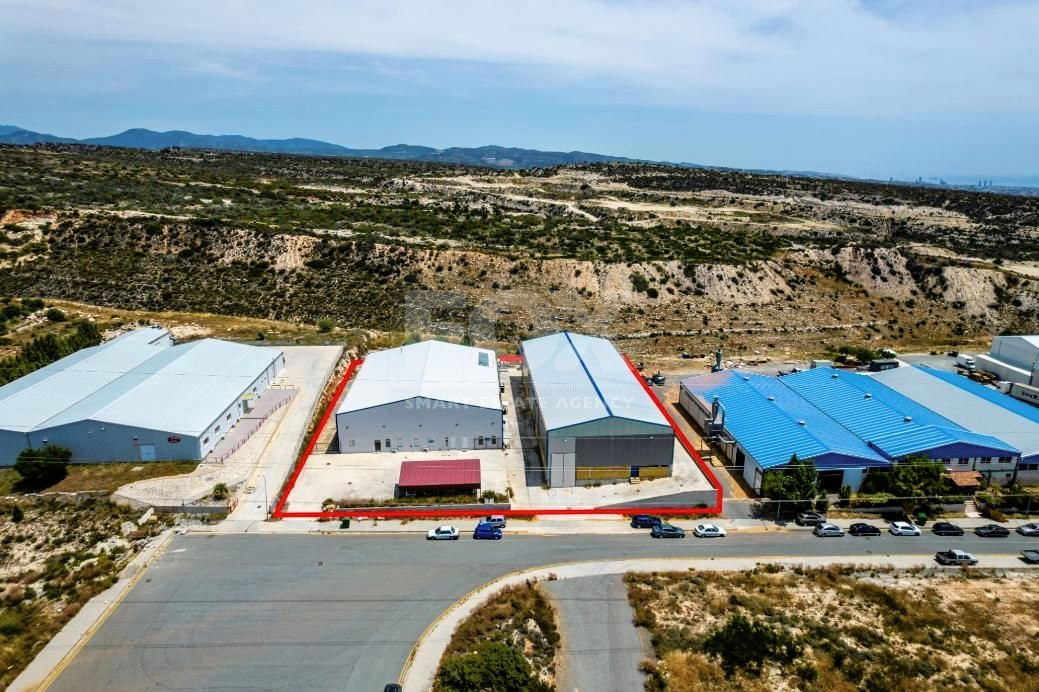 Two leasehold industrial warehouses in Ypsonas, Limassol