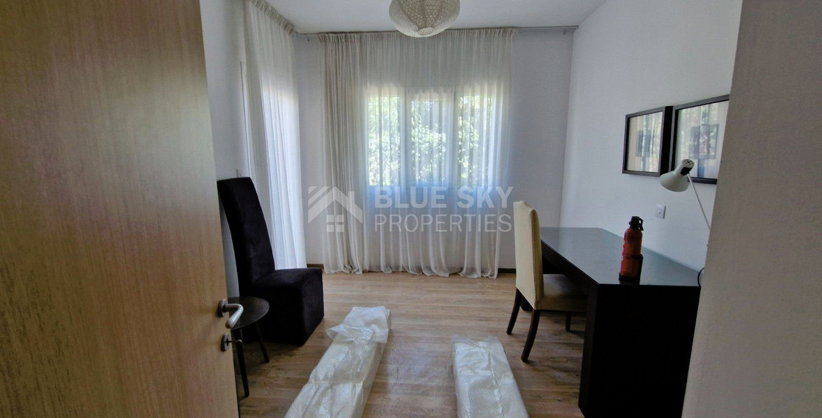 Two-bedroom ground floor apartment with a garden in Potamos Germasogias