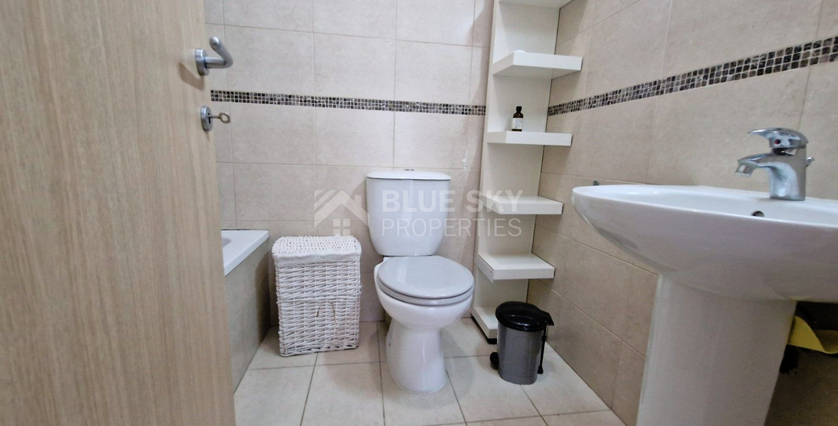 Two-bedroom ground floor apartment with a garden in Potamos Germasogias