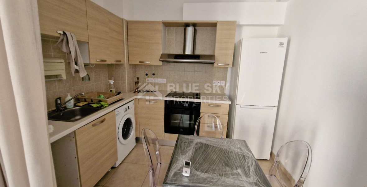 Two-bedroom ground floor apartment with a garden in Potamos Germasogias