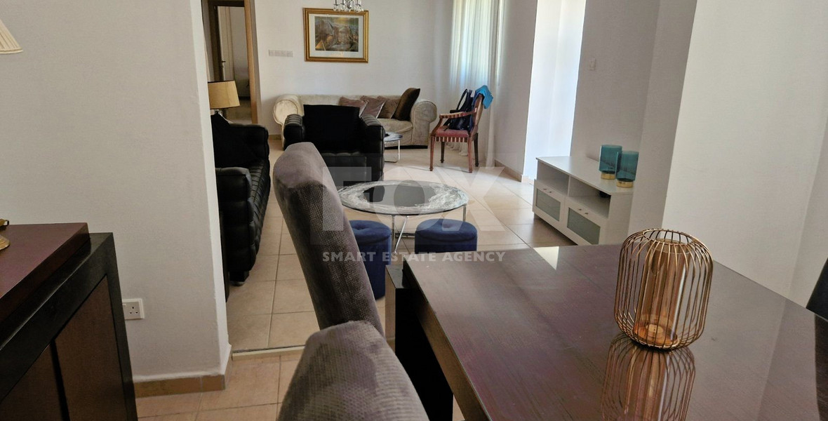 Two-bedroom ground floor apartment with a garden in Potamos Germasogias