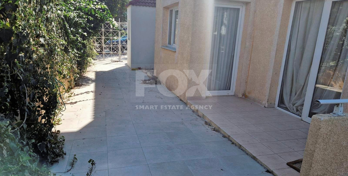 Two-bedroom ground floor apartment with a garden in Potamos Germasogias