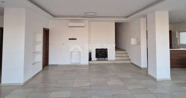 Furnished three bedroom penthouse with fabulous views for rent in Germasogeia