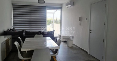 Fully Furnished Top Floor Two Bedroom Apartment With Huge Veranda for rent in Agios Sylas, Limassol