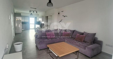 Fully Furnished Top Floor Two Bedroom Apartment With Huge Veranda for rent in Agios Sylas, Limassol