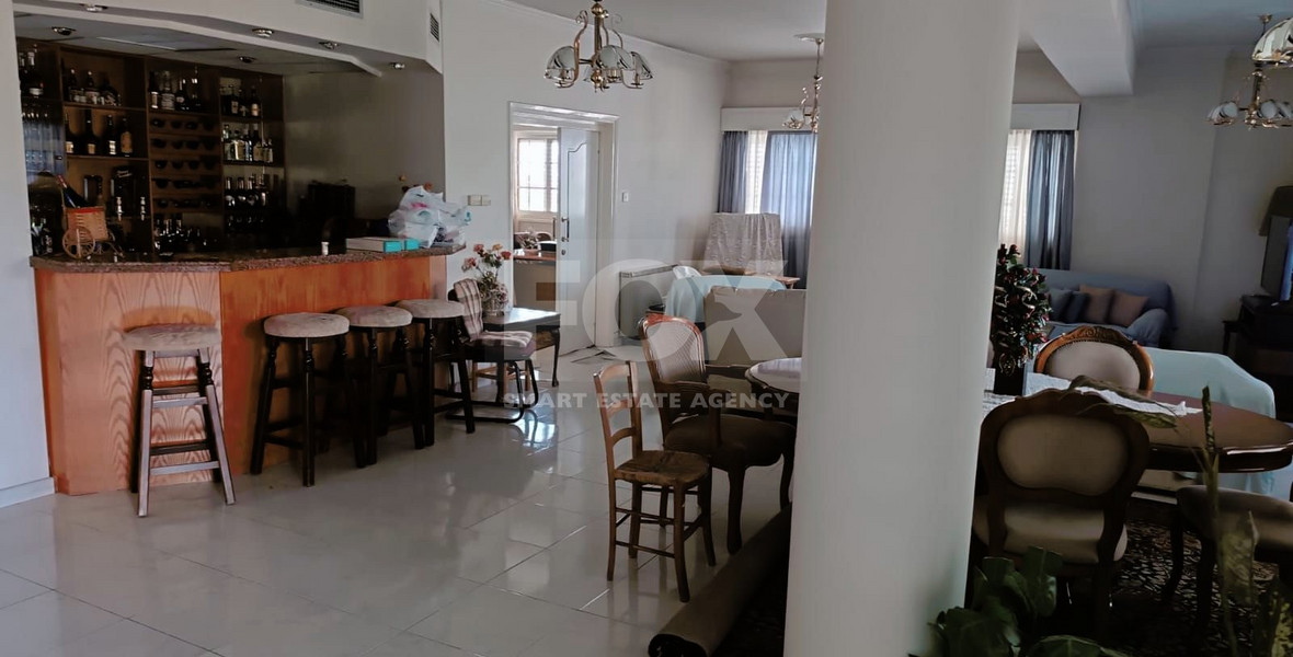 SPACIOUS FOUR BEDROOM APARTMENT FOR RENT IN TSIRIO, LIMASSOL