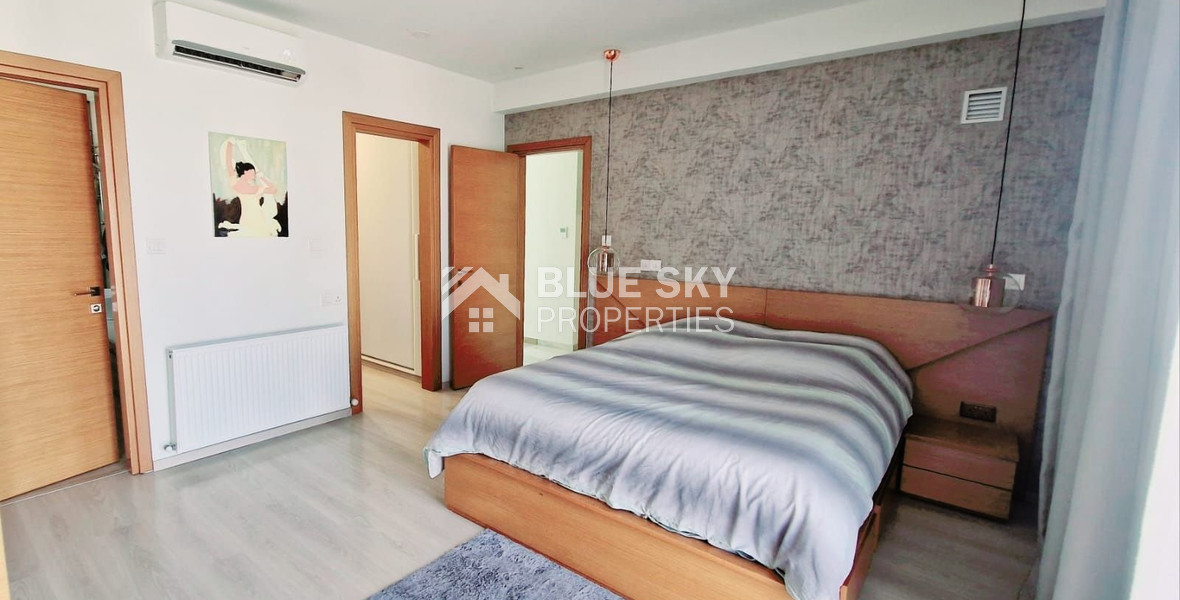 Luxurious five bedroom detached house with garden and swimming pool for sale in Agios athanasios