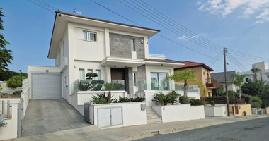 Luxurious five bedroom detached house with garden and swimming pool for sale in Agios athanasios