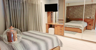 Luxurious five bedroom detached house with garden and swimming pool for sale in Agios athanasios