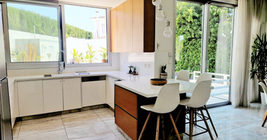 Luxurious five bedroom detached house with garden and swimming pool for sale in Agios athanasios