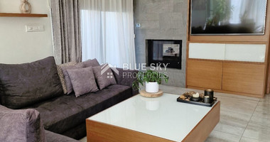 Luxurious five bedroom detached house with garden and swimming pool for sale in Agios athanasios