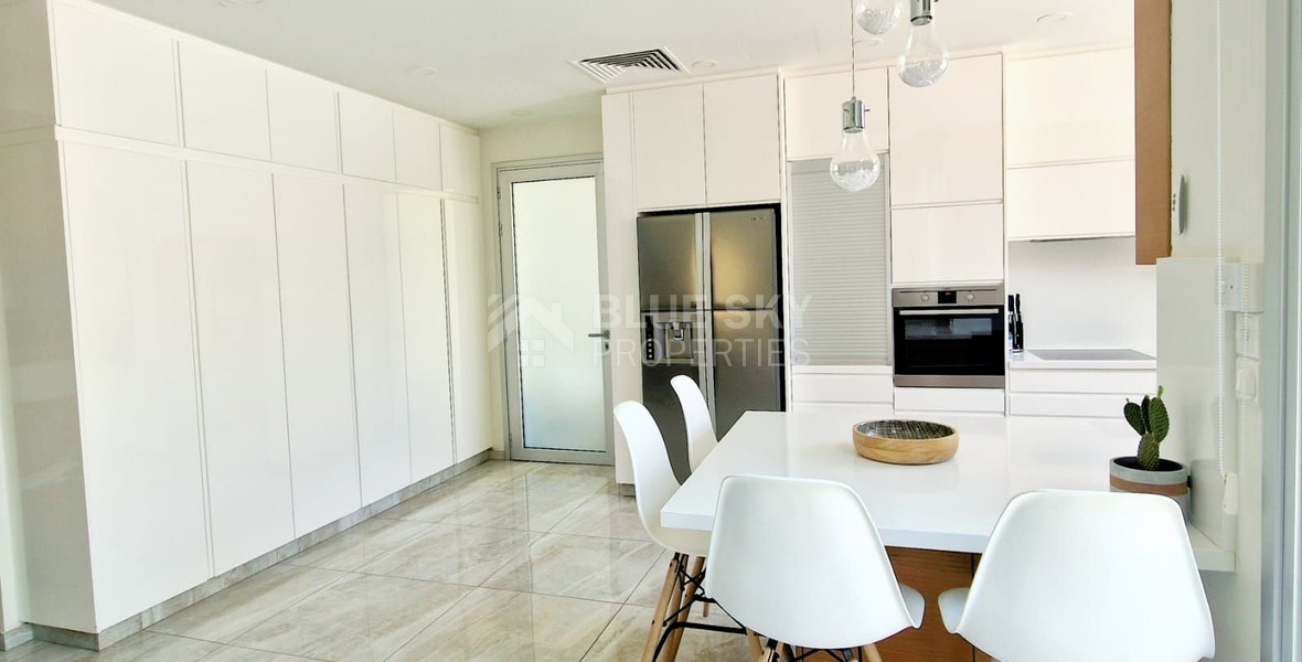 Luxurious five bedroom detached house with garden and swimming pool for sale in Agios athanasios