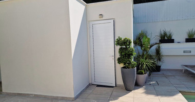 Luxurious five bedroom detached house with garden and swimming pool for sale in Agios athanasios