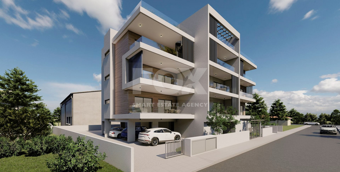 Brand New-Modern Design Two Bedroom Apartment With In Walking Distance From My Mall In Zakaki