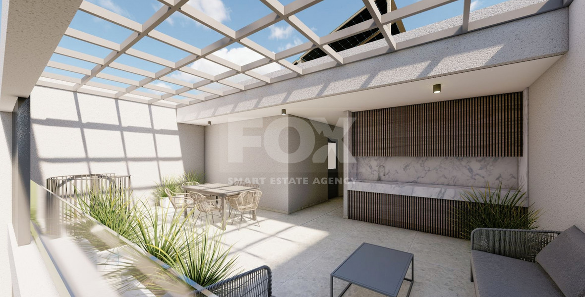 Brand New-Modern Design Two Bedroom Apartment With In Walking Distance From My Mall In Zakaki