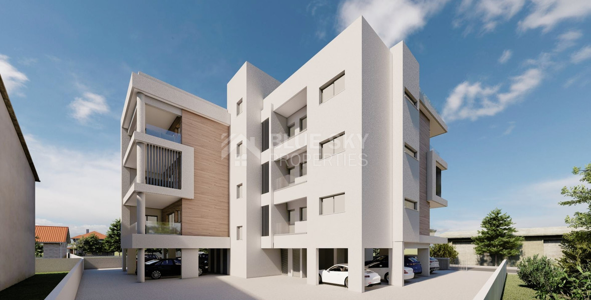 Brand New-Modern Design Two Bedroom Top Floor Apartment With Roof Garden In Zakaki