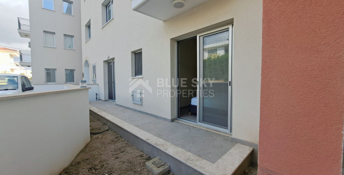 Two bedroom brand new ground floor apartment close to Kato Paphos-Universal