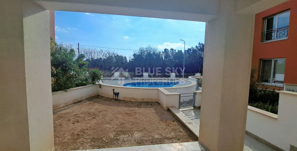 Two bedroom brand new ground floor apartment close to Kato Paphos-Universal