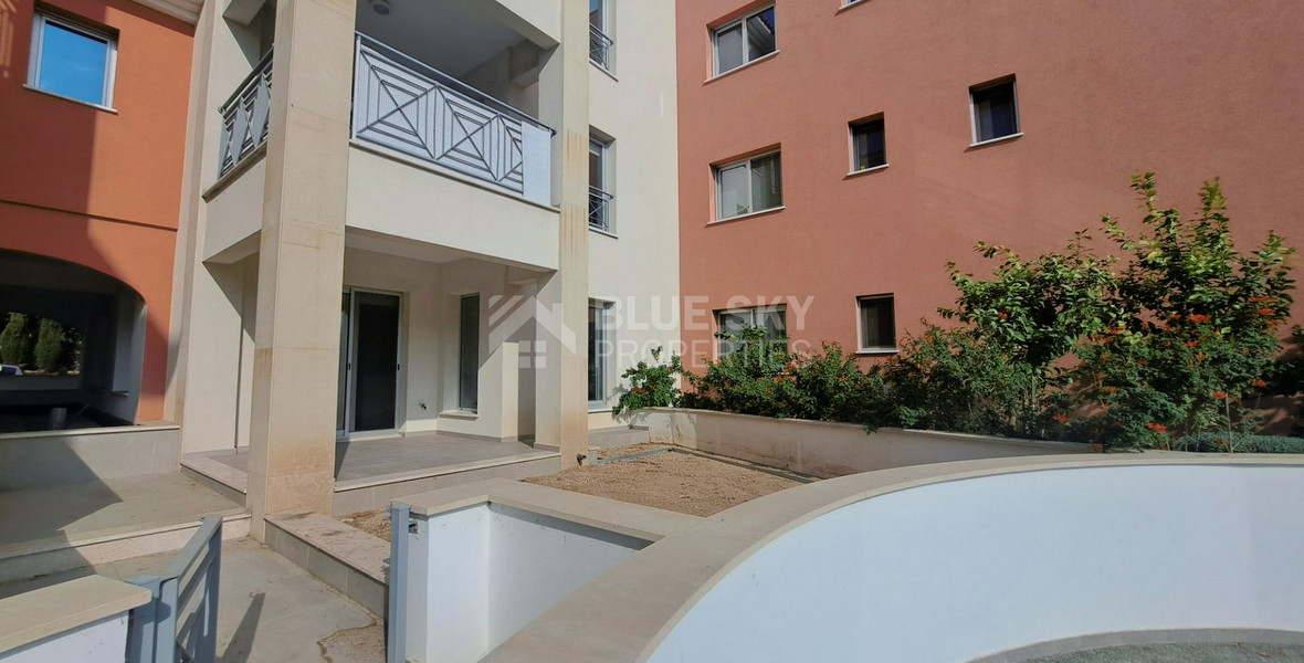 Two bedroom brand new ground floor apartment close to Kato Paphos-Universal