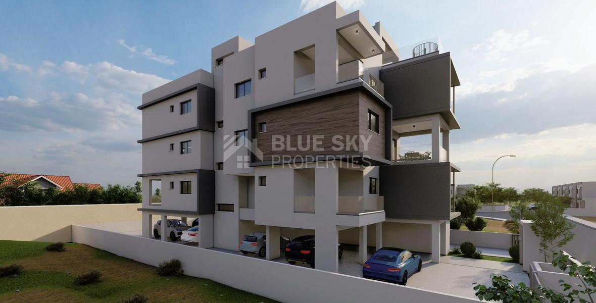 Brand New-Almost Ready For Deliver, Modern Design Three Bedroom Apartment In Ypsonas Area