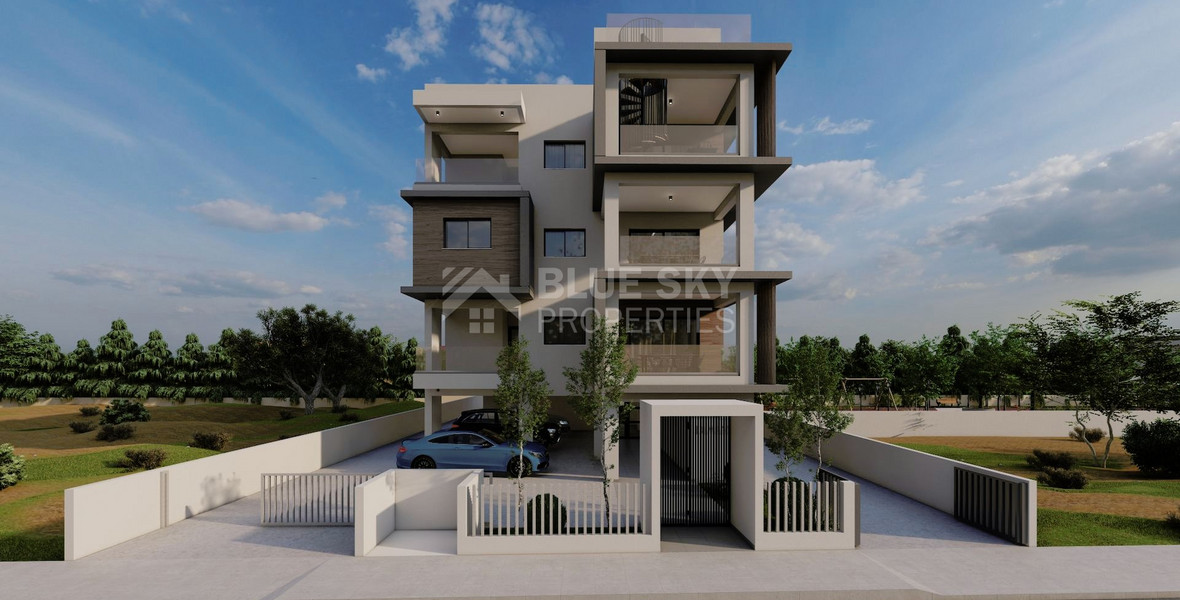 Brand New-Almost Ready For Deliver, Modern Design Three Bedroom Apartment In Ypsonas Area