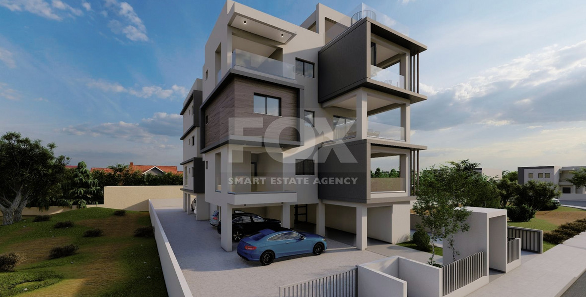 Brand New-Almost Ready For Deliver, Modern Design Three Bedroom Apartment In Ypsonas Area