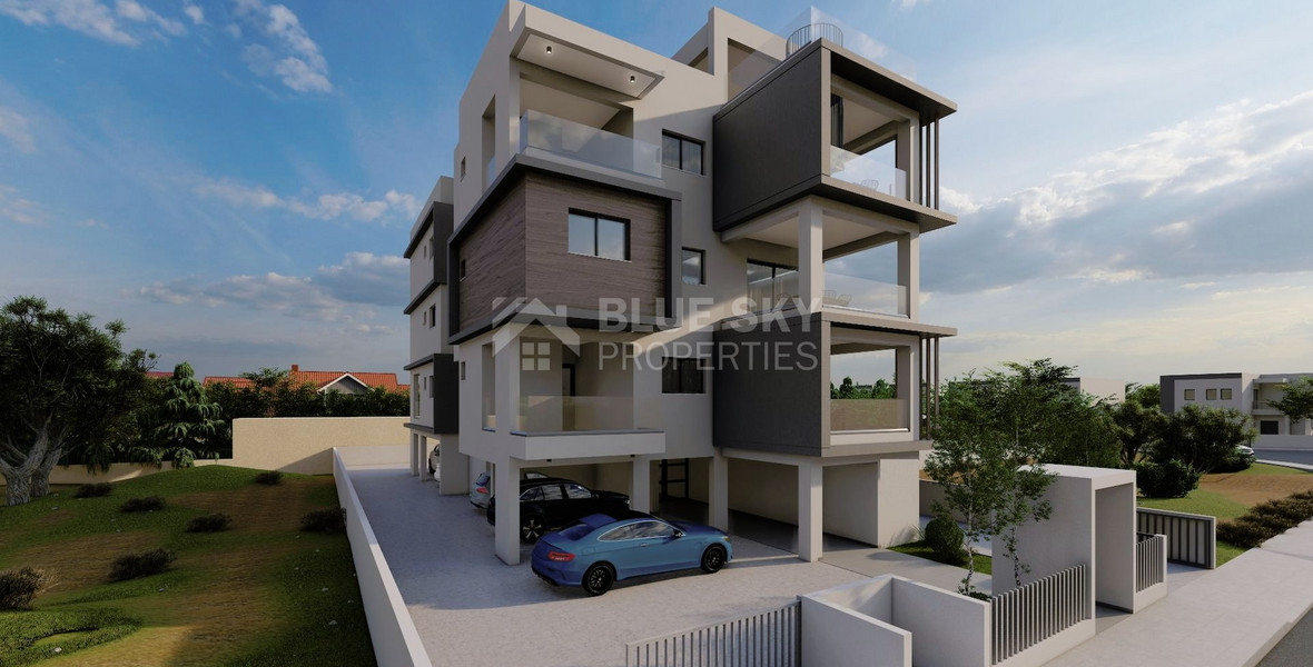 Brand New-Almost Ready For Deliver, Modern Design Three Bedroom Apartment In Ypsonas Area