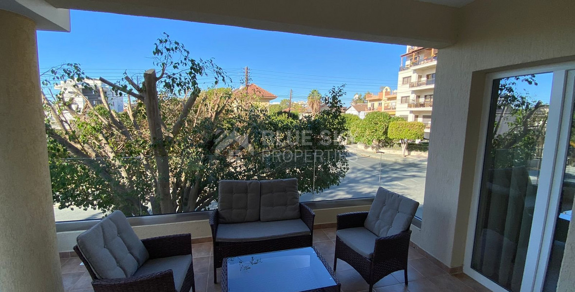 Two bedroom apartment in germasogia touris area in limassol for rent