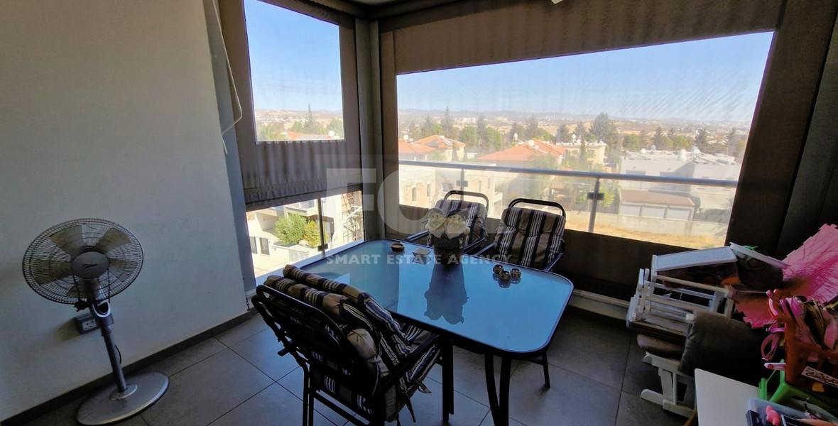 Two-Bedroom Penthouse for sale in Ypsonas: with City & Sea View